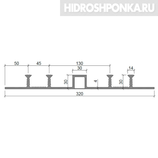 Гидрошпонка-Аквастоп-ДОМ-32030-430-ТЭП