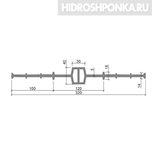 Гидрошпонка-Аквастоп-ДВ-32030