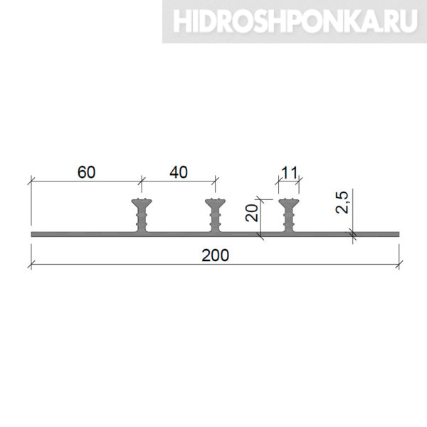 Гидрошпонка-Аквастоп-ХОМ-200-320