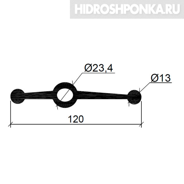 Гидрошпонка-Аквастоп-СВГ-120-EPDM