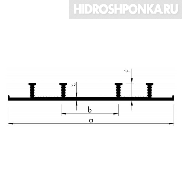 Гидрошпонка-Besaflex-АА-25035