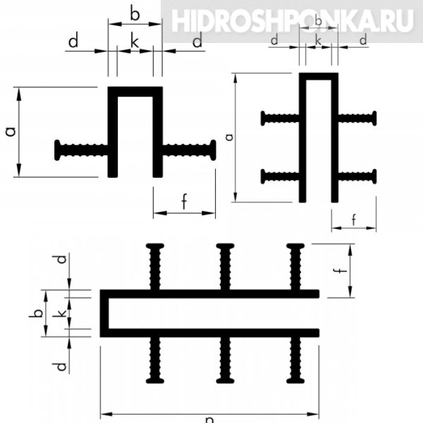 Гидрошпонка-Besaflex-FV
