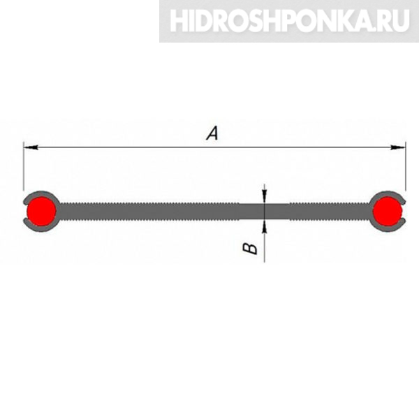 Гидрошпонка-Dewmark-Waterstop-HVS-1252-6