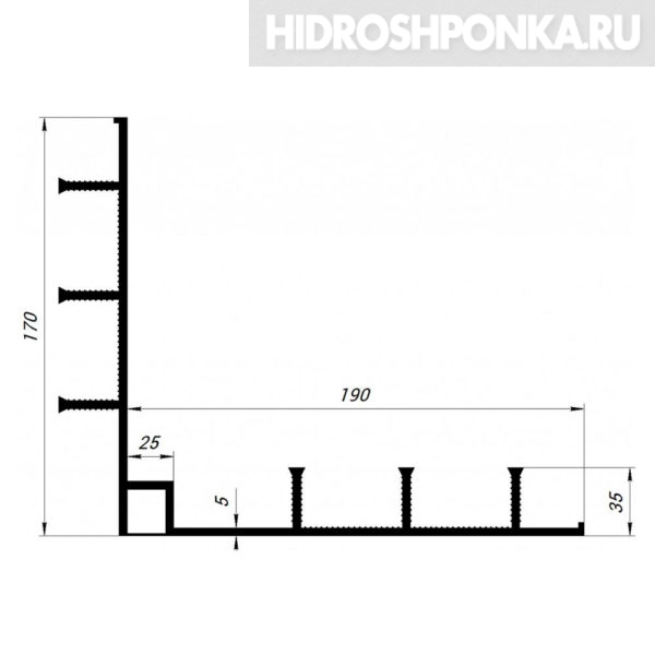 Гидрошпонка-Dewmark-Waterstop-IE-C