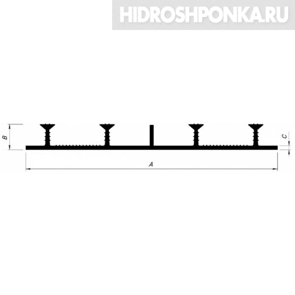 Гидрошпонка-Dewmark-Waterstop-ОС-М