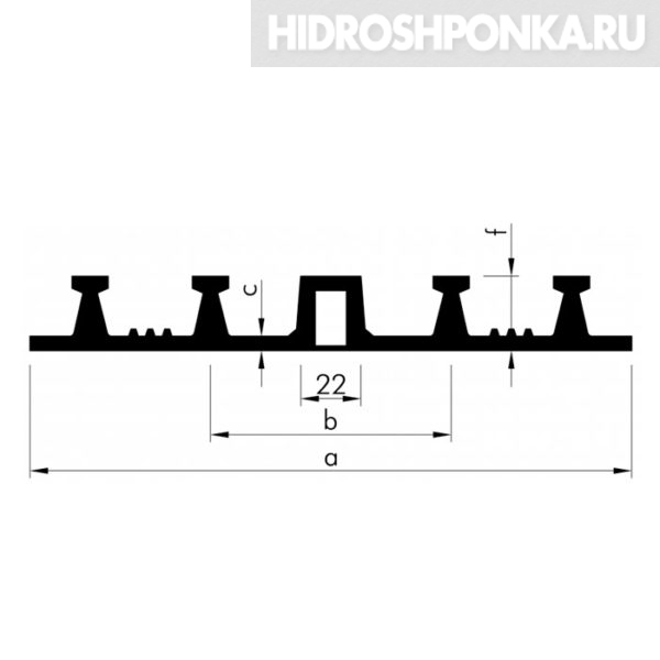 Гидрошпонка-Elastoflex-АМ-500