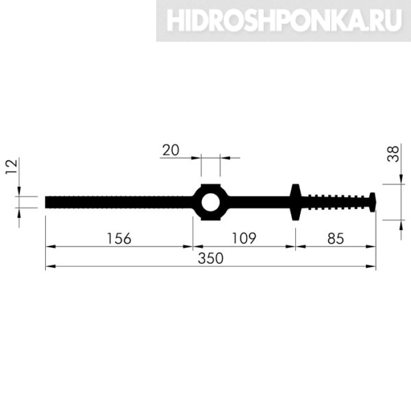 Гидрошпонка-Elastoflex-FM-350-KF