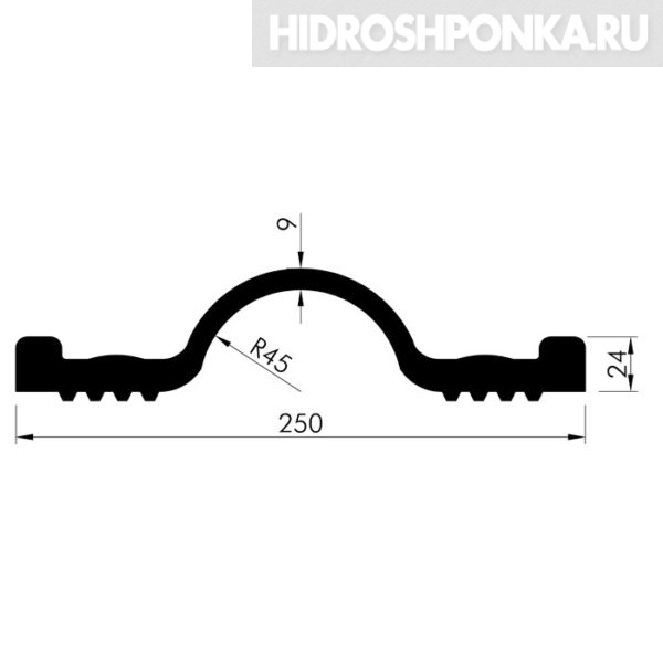 Гидрошпонка-Elastoflex-OK-25