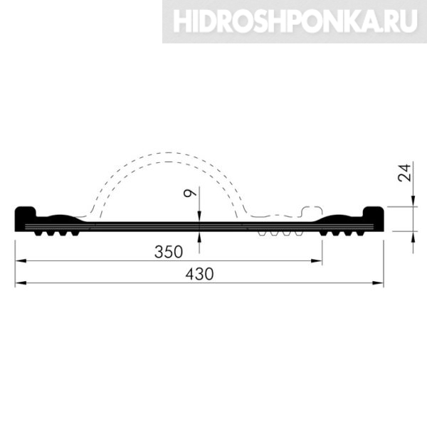 Гидрошпонка-Elastoflex-OKB-35