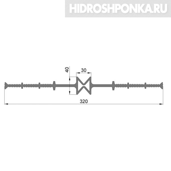 Гидрошпонка-Гидроконтур-ЦД-320-30