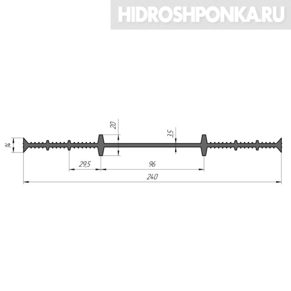Гидрошпонка-Гидроконтур-ЦР-240П