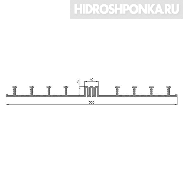 Гидрошпонка-Гидроконтур-ОД-500-40