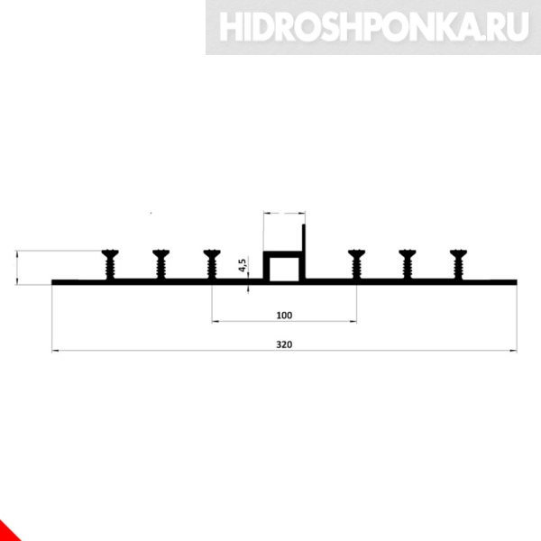 Гидрошпонка-LITAPROOF-OE-M