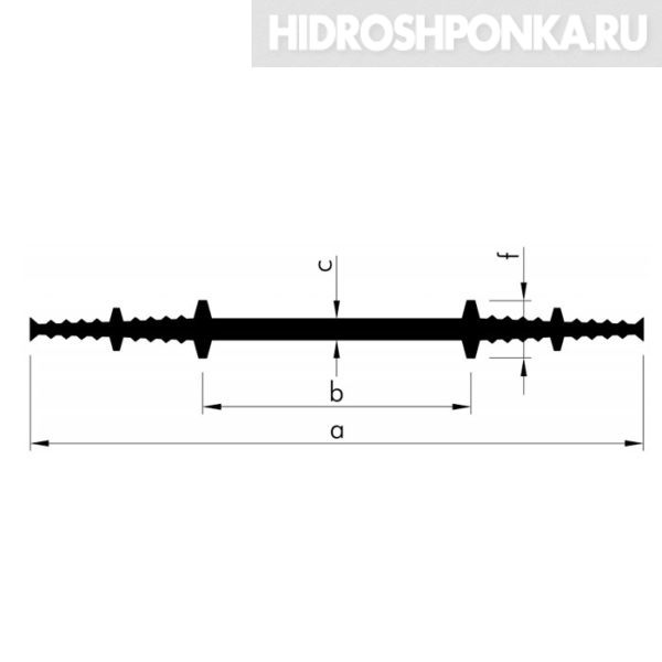 Гидрошпонка-Nitriflex-А-260-DBS