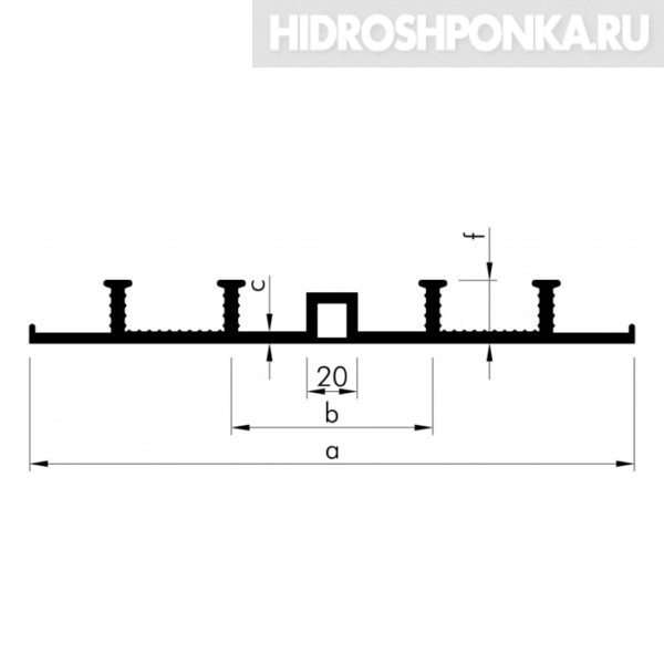 Гидрошпонка-Nitriflex-DA-24025