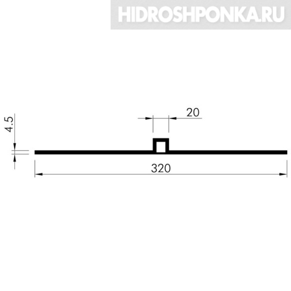 Гидрошпонка-Nitriflex-DA-320-beids