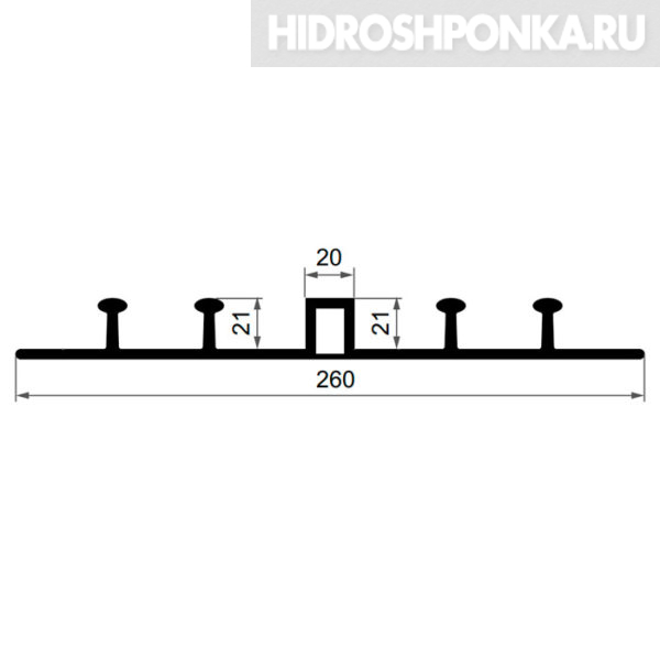 Гидрошпонка-ТехноНИКОЛЬ-EM-26020