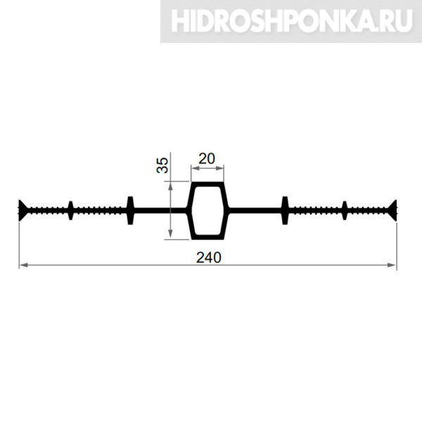Гидрошпонка-ТехноНИКОЛЬ-IM-24020