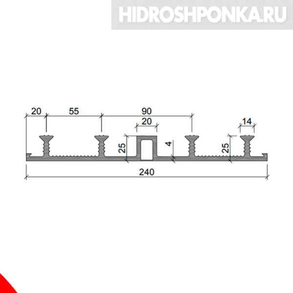 Гидрошпонка-Ультрабанд-ДО-24020
