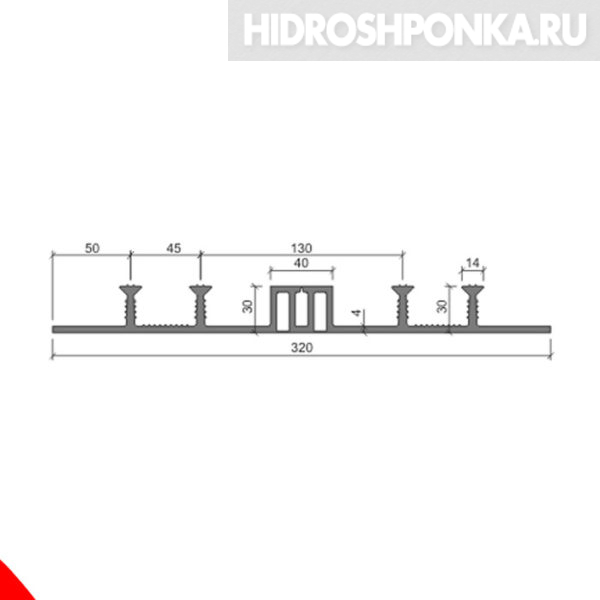 Гидрошпонка-Ультрабанд-ДОМ-32022