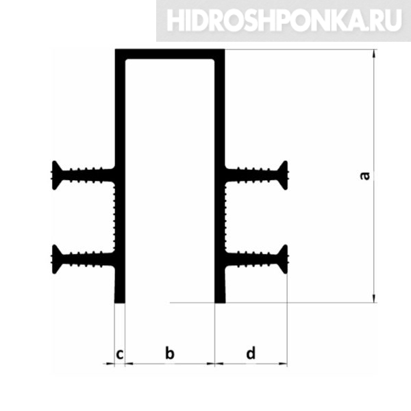 Гидрошпонка-WPS-DF-120-3035