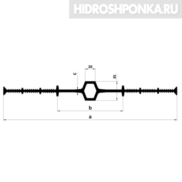 Гидрошпонка-Waterstop-IE