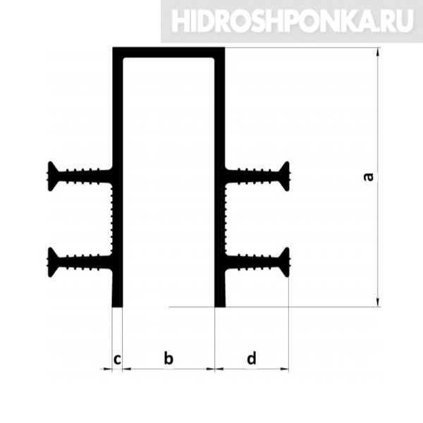 Гидрошпонка-Waterstop-UC-55-20252
